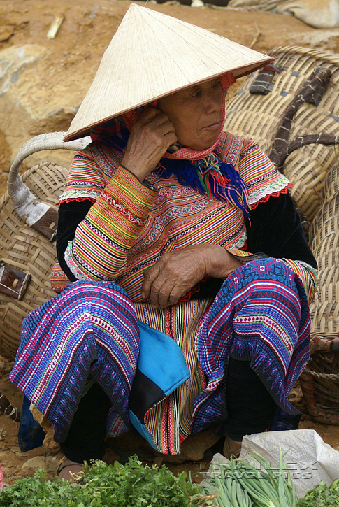 Flower Hmong Woman