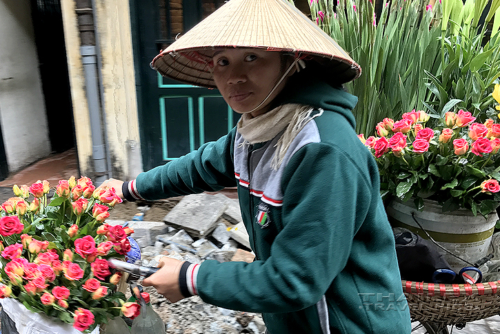 Flower Vendor, Hanoi (Vietnam)