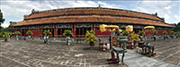 Citadel's Hung Mieu Temple, Hue, Vietnam