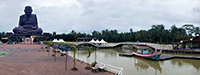 Don Sak Giant Luang Poo Thuad Statue, Surat Thani, Thailand