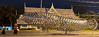 Giant Snakehead Fish, Singburi, Thailand