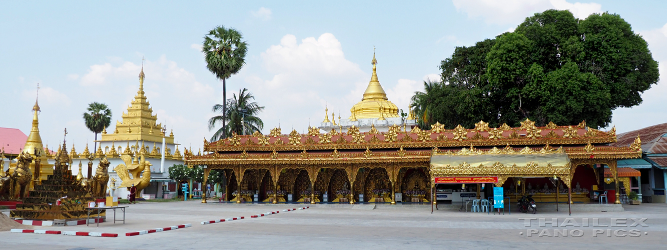 Mae Sot's Wat Thai Watthanaram, Tak, Thailand