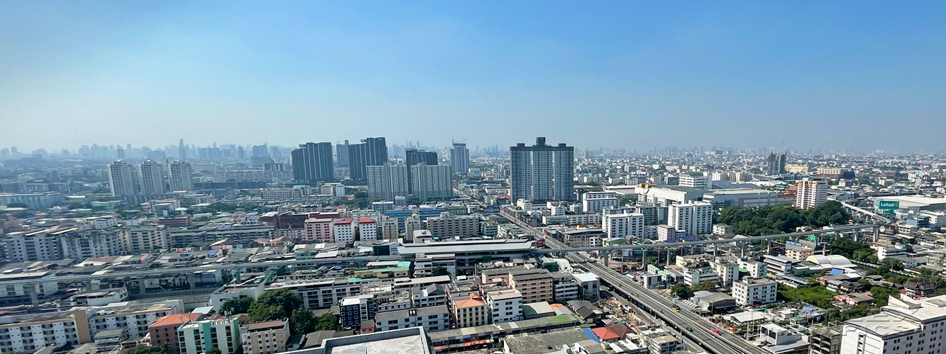 Bangkapi Monorail Yellow Line, Bangkok, Thailand