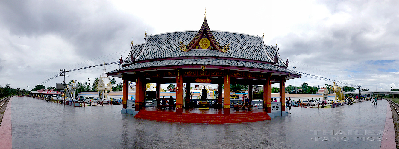 Father Than Klai Wacha Sit Railway Station, Nakhon Sri Thammarat, Thailand