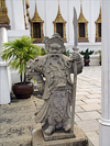 Dusit Maha Prasat (Chinese warriors)