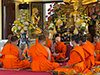 Buddhist ordination ceremony