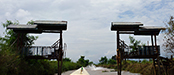 Inle covered bridge