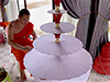 making of multi-layered chattra parasol