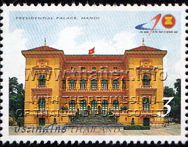 Presidential Palace at Hanoi in Vietnam