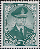 Rama IX, in the uniform of Marshal of the Royal Thai Air Force