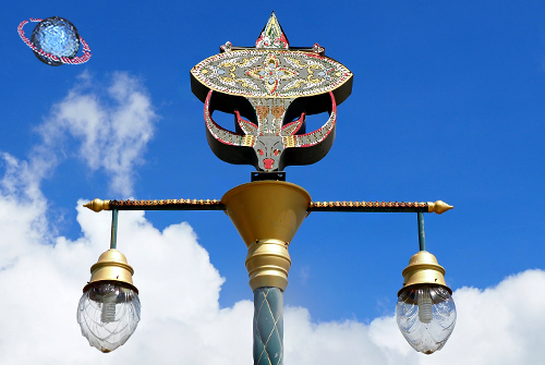 Buffalo Kite Street Lantern, Tambon Phiman, Amphur Meuang, Satun