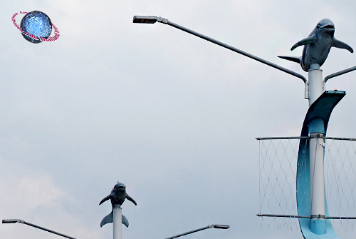 Dolphin Street Lantern, Tambon Nah Kleua, Amphur Banglamung, Chonburi