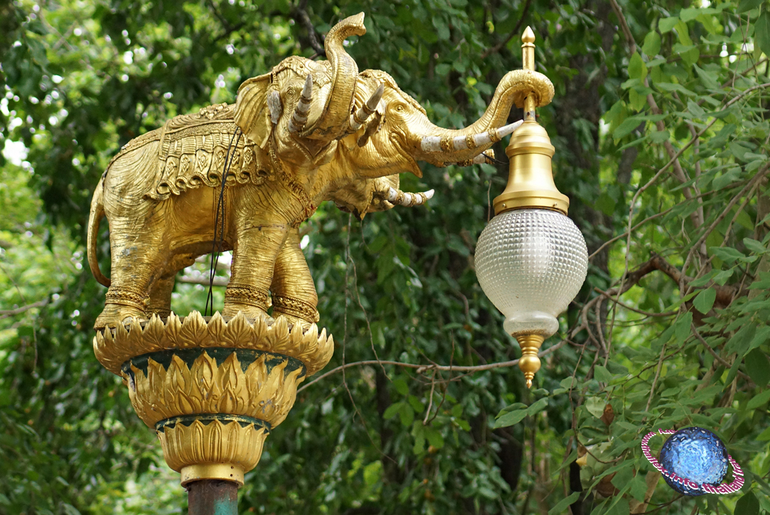 Erawan Street Lantern, Tambon Tha Kradan, Amphur Si Sawat, Kanchanaburi