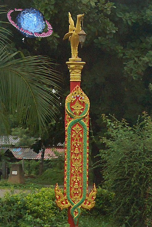Naga Tung Kradahng and Hongse Street Lantern, Tambon Lampang Luang, Amphur Ko Kha, Lampang