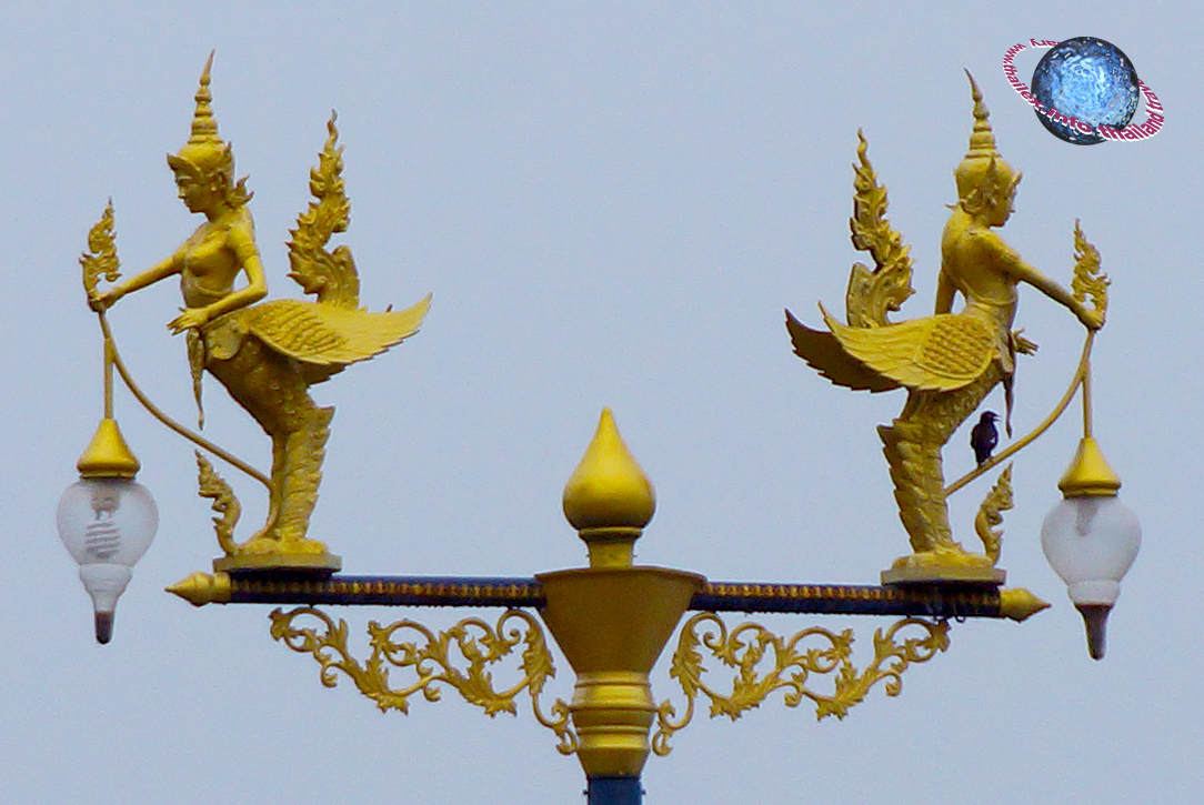 Kinnari Street Lantern, Tambon Lampang Luang, Amphur Ko Kha, Lampang