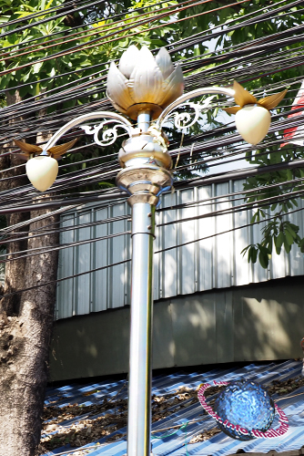 Lotus Flower Street Lantern, Tambon Bang Phli Yai, Amphur Bang Phli, Samut Prakan