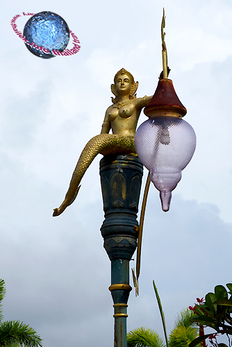 Mermaid Street Lantern, Tambon Kram, Amphur Klaeng, Rayong