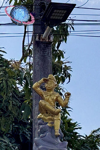 Monkey King Street Lantern, Tambon Ao Nang, Amphur Meuang, Krabi