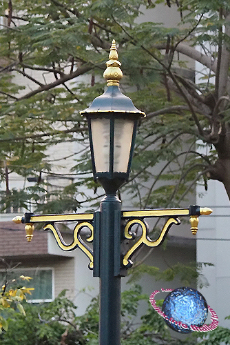Rail Tracks Street Lantern, Khwaeng Rong Meuang, Khet Pathumwan, Bangkok