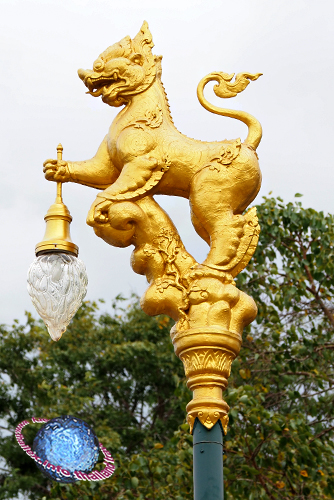 Singha Street Lantern, Tambon Bang Kung, Amphur Meuang, Surat Thani