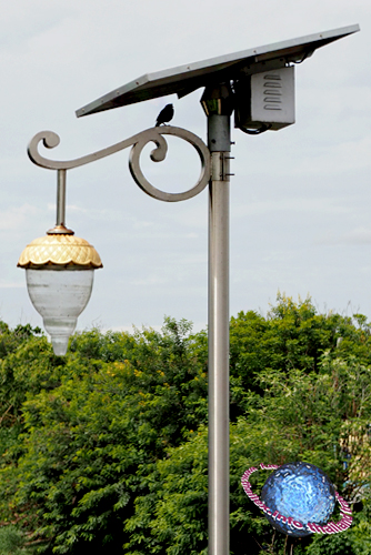 Umbrella Street Lantern, Tambon Nong Preua, Amphur Bang Phli, Samut Prakan