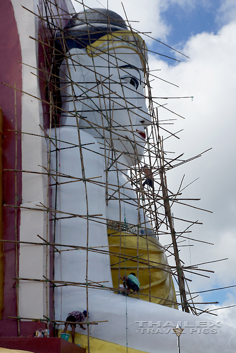 Restoring the Buddha, Bago (Myanmar)